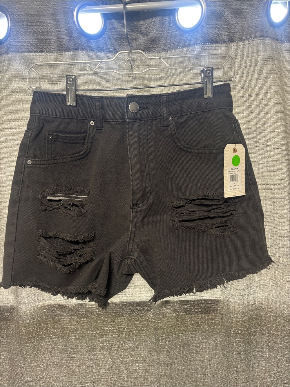 Billabong Black High-Waisted Shorts
